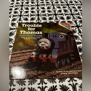 Thomas the Train engine - vintage trouble for Thomas paperback book